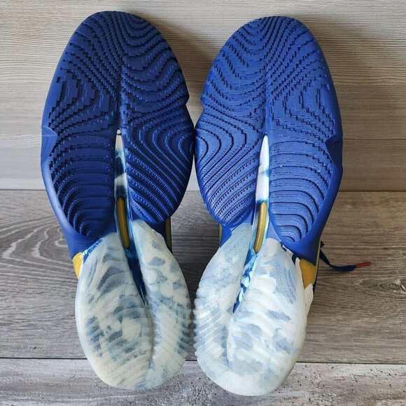 Adidas DON Issue 4 McDonalds All-American Blue Basketball Men's Shoe Size 10 EUC - Picture 14 of 16